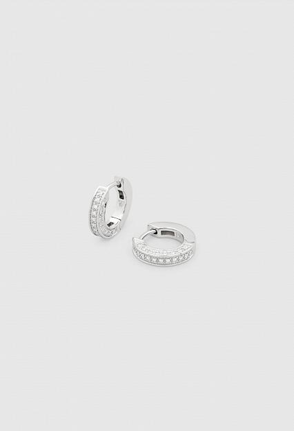 Tom Wood Nova Hoops Small Silver